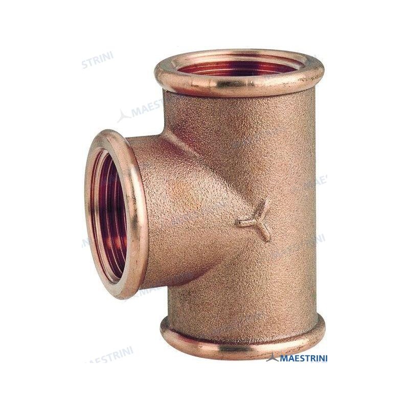 BRONZE T FITTING 3/8