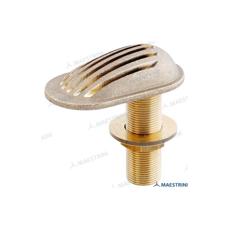 DURCH DEN RUMPF MIT GITTER 2'' AUS CR-MESSING