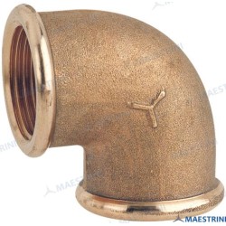 CODO LATON 90º H.H. 3/4'' EN LATON CR