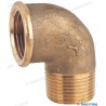 CODO LATON 90º M.H. 1''1/4 EN LATON CR