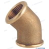 BRASS ELBOW 45° H.H. 3/4'' CR BRASS