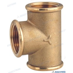 RACOR TEE 1/2'' H.H.H. EN LATON CR