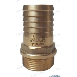 JOINT 1''1/4 X 38 M. IN CR BRASS