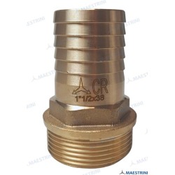 VERBINDUNG 1''1/2 X 38 M. AUS CR-MESSING