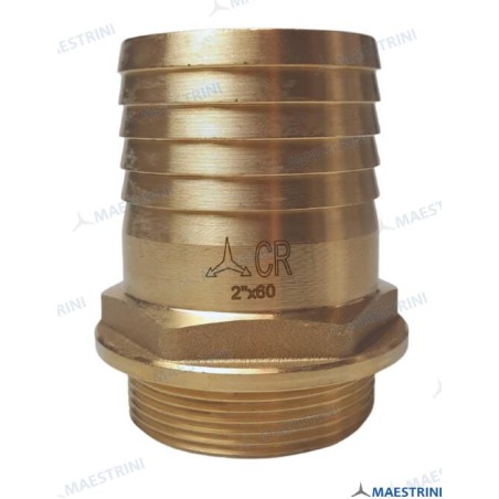 CONNECTION 2'' X 60 M. IN CR BRASS
