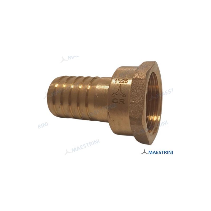 ANSCHLUSS 1'' X 25 H. AUS CR-MESSING