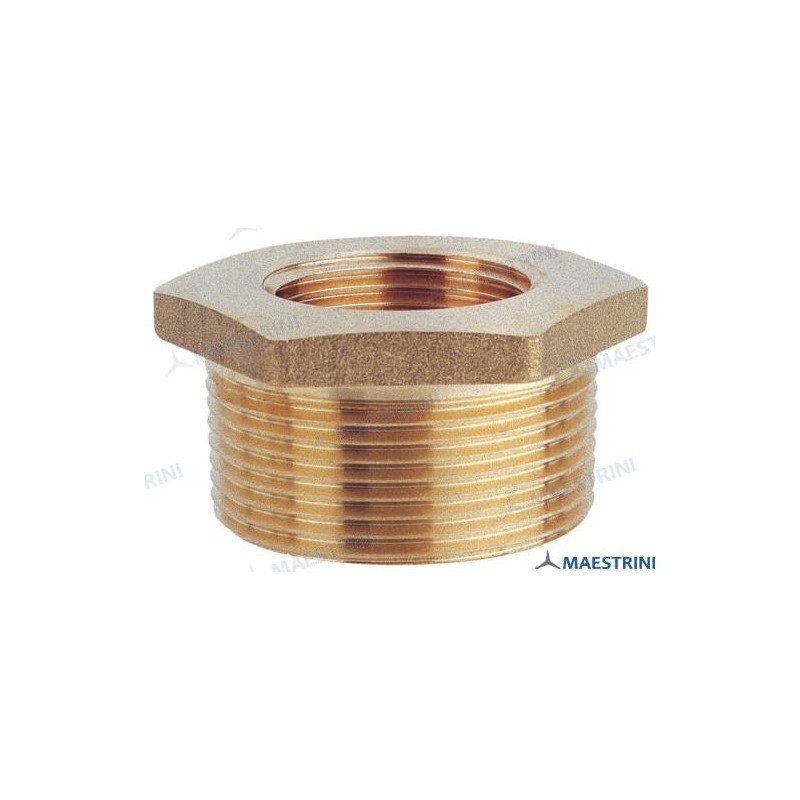 FITTING 3/4'' X 1/2'' M.H. IN CR BRASS