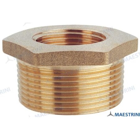 FITTING 3/4'' X 1/2'' M.H. IN CR BRASS