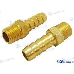 ENTRONQUE LATON NPT 1/4X3/8 (2)