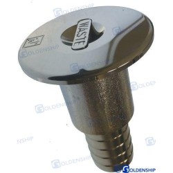 TOMA CUBIERTA WASTE 38MM LAT. CROMADO