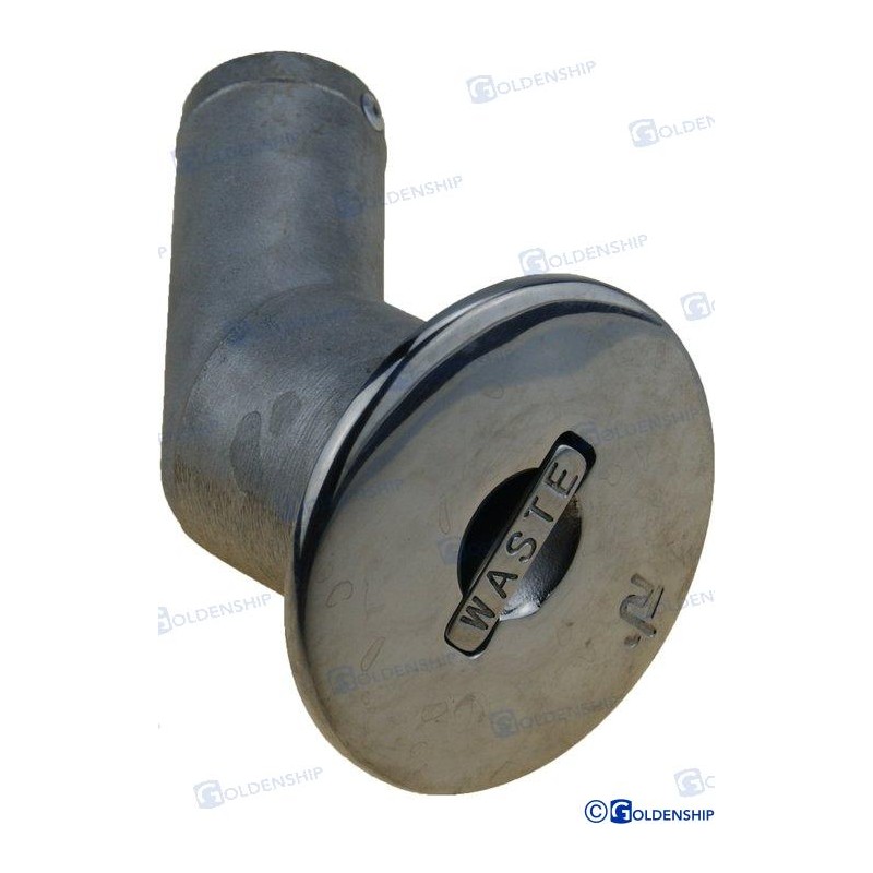 TOMA DE CUBIERTA INOX 45º WASTE