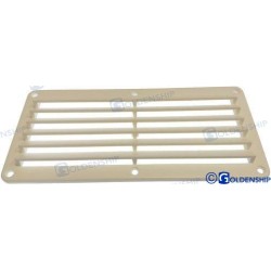 REJILLA VENT. ABS 257X123.8MM BLANC