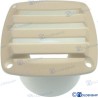 REJILLA VENT. ABS 85X85 /TUBO 3 BLANCA