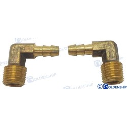 90º NPT 1/4 X 1/4 FITTING (PACK OF 2)