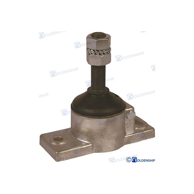 SOPORTE ANTIVIBRATORIO 60 ShA M16 H125 -