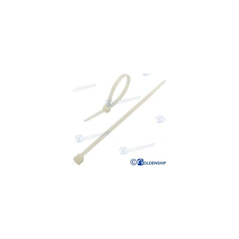 ABRAZADERA NYLON 533X7,6 BLANCA (100)