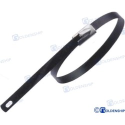 STAINLESS STEEL CLAMP 200X4.45 (25)