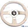 ATLANTIC STEERING WHEEL 330 MM. WHITE