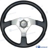 MARINE STEERING WHEEL 350MM BLACK