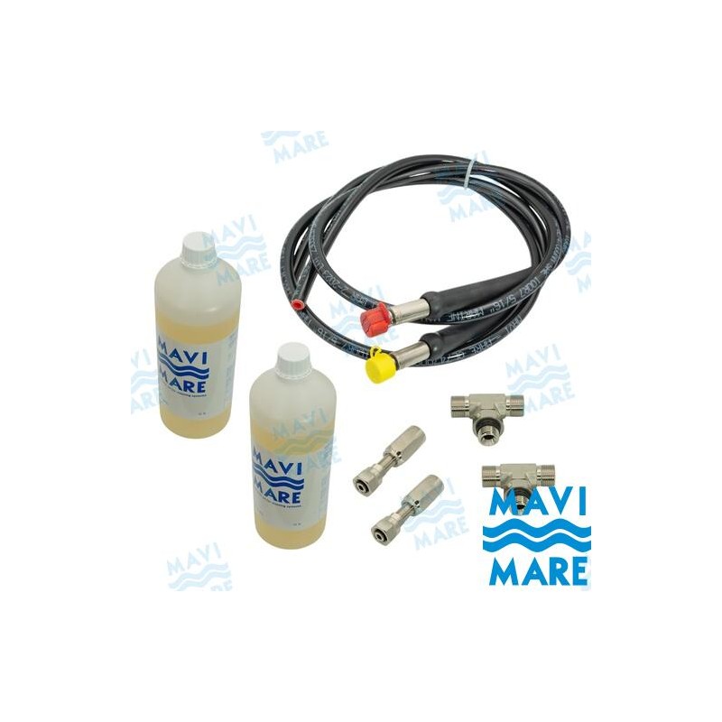 KIT TUBO Y RACOR DOBLE CILINDRO HP300
