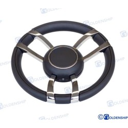 VOLANTE PIEL MOD. 701A 350 MM NEGRO