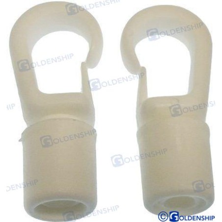 GANCHO MOSQUETON BLANCO 8 MM (2)