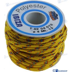CARRETE IBIZA 4 MM AMARILLO