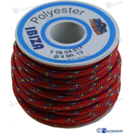 CARRETE IBIZA 3 MM ROJO