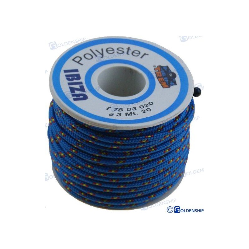 CARRETE IBIZA 3 MM AZUL