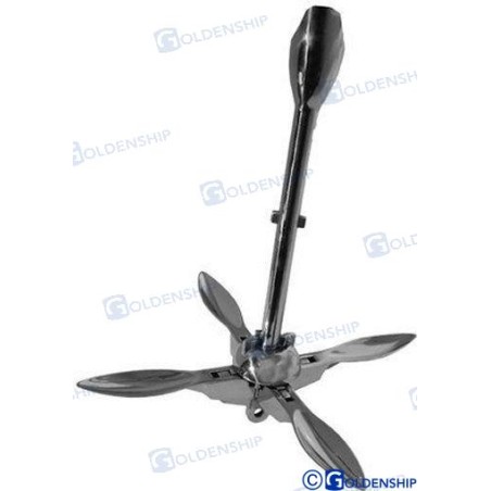 ANCLA PLEGABLE AISI316 1.5 KG.