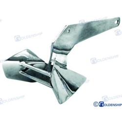 DELTA TYPE ANCHOR 15 KG. GALVANIZED
