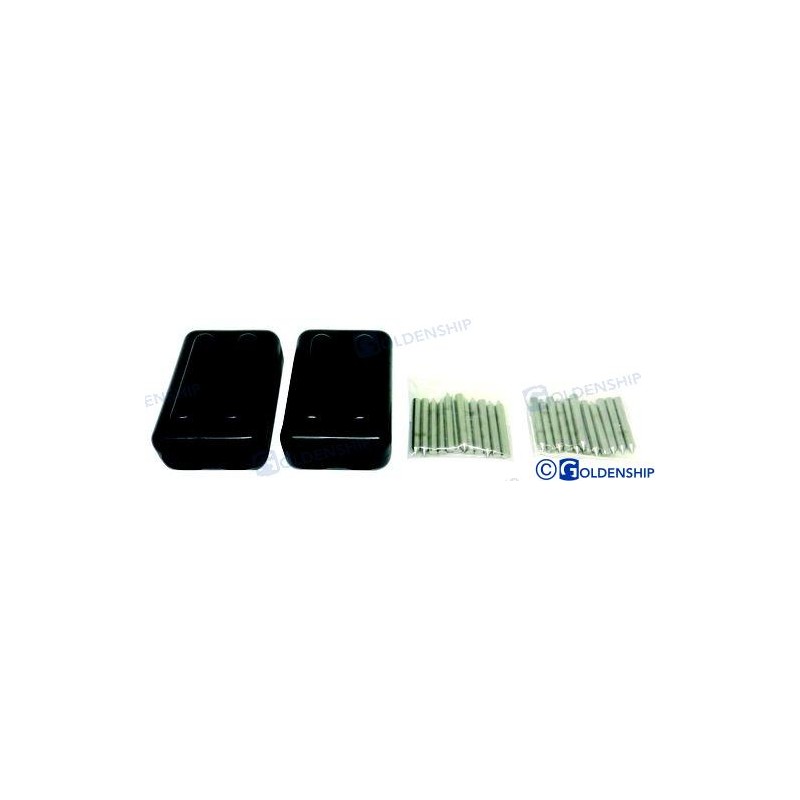 PAR MORDAZAS CABOS EZ-SPLICE NEGRO 14/