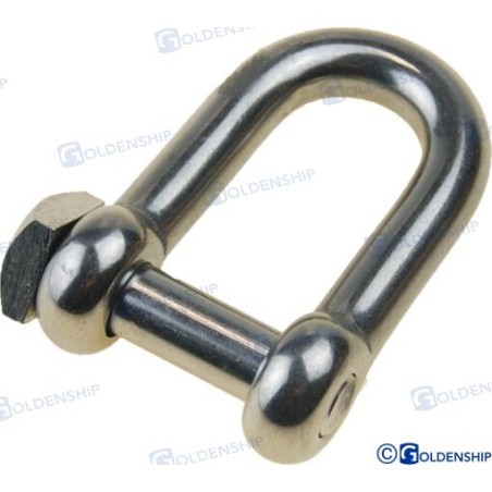 GRILLETE CORTO C/TORNILLO 16MM (10)