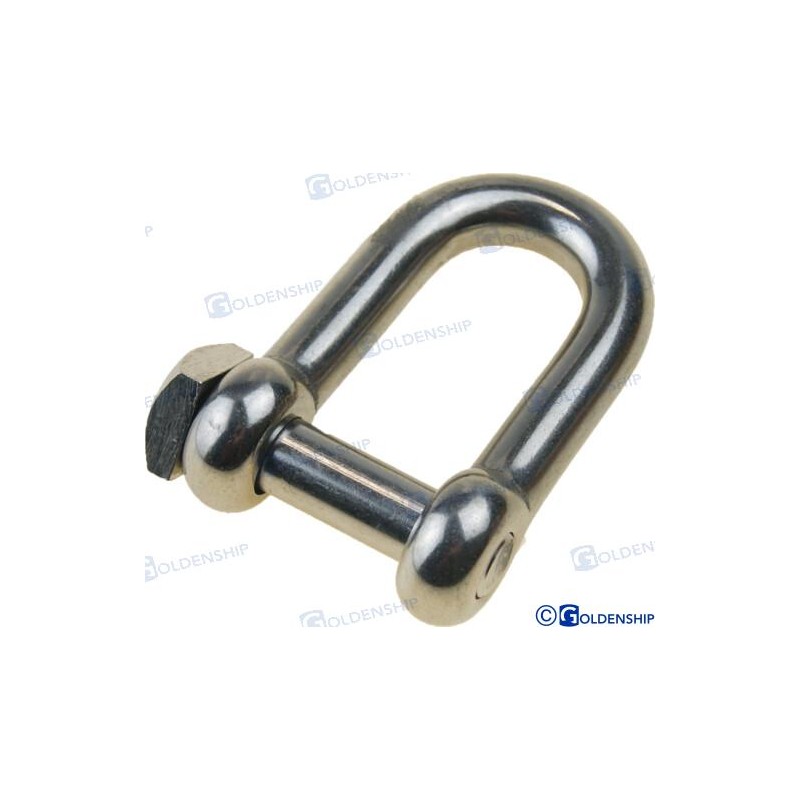GRILLETE CORTO C/TORNILLO 22 MM (5)