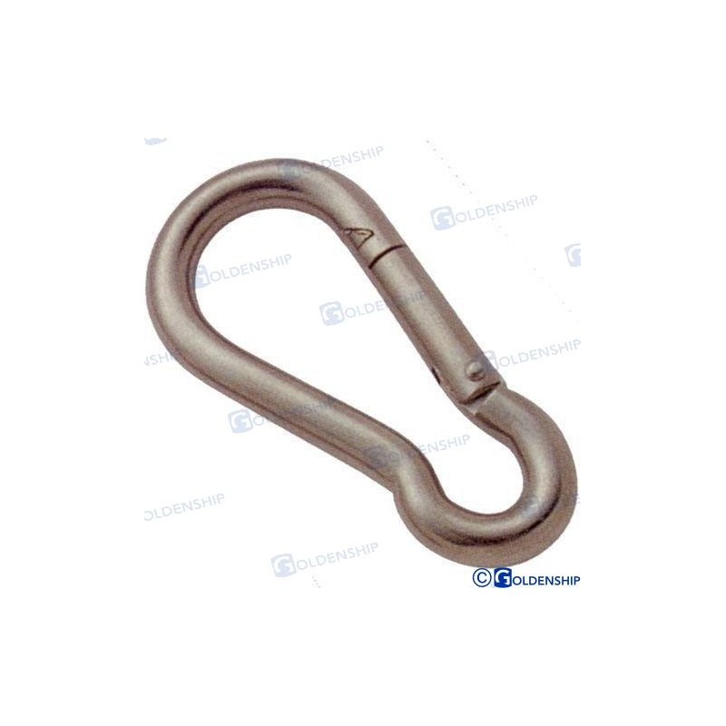 MOSQUETON ABIERTO 8X80MM (PACK 15)
