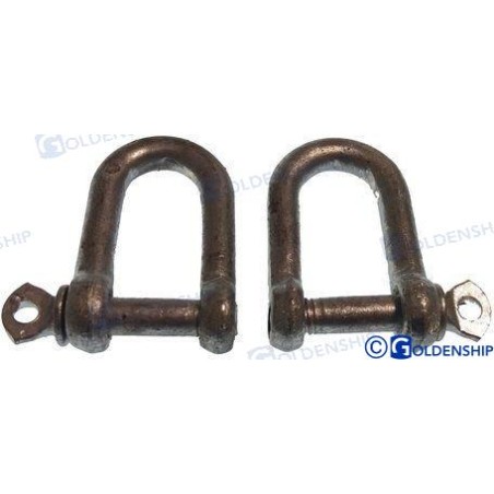 GRILLETE GALV. RECTO 6 mm (2)