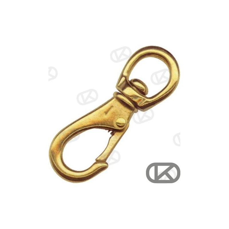 MOSQUETON BRONCE GIRAT. 82MM.