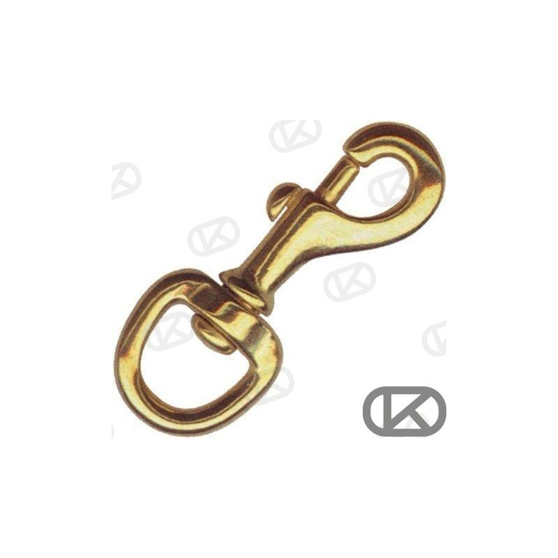 MOSQUETON BRONCE GIRAT. 65MM (10)