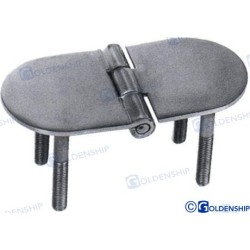 BISAGRA CON 4 PERNOS 120º