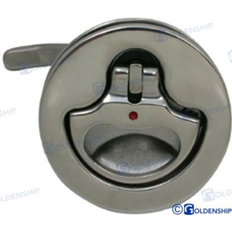 TIRADOR INOX REDONDO 51MM