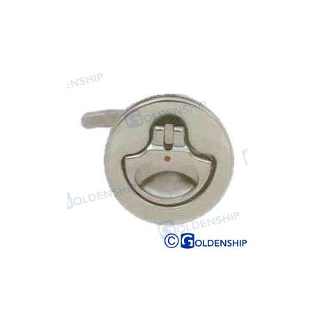 TIRADOR INOX RED. C/LLAVE 63MM