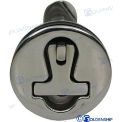 TIRADOR INOX T C/LLAVE D. 79MM
