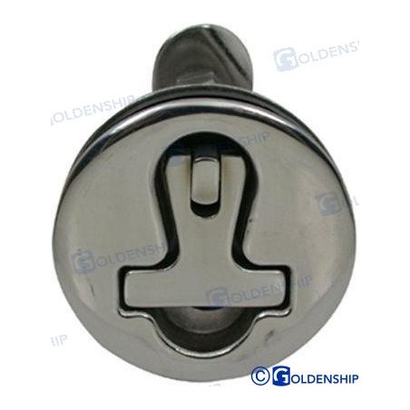 TIRADOR INOX T C/LLAVE D. 79MM