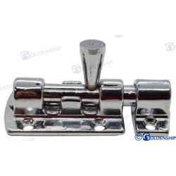 CHROME BRASS PIN CLOSURE. 60MM.
