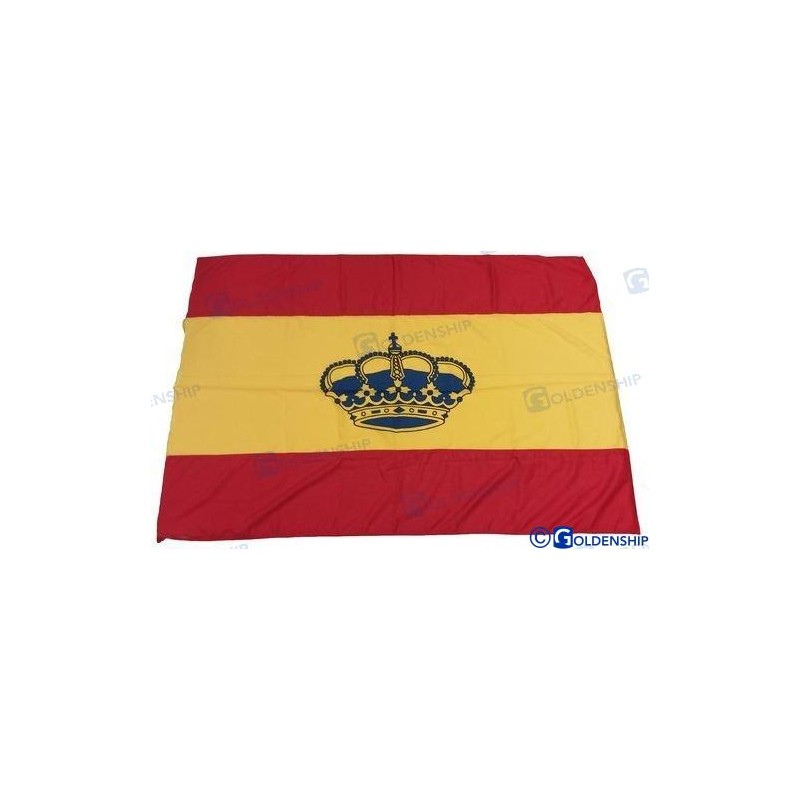 BANDERA ESPAÑOLA 100X150 C/CORONA