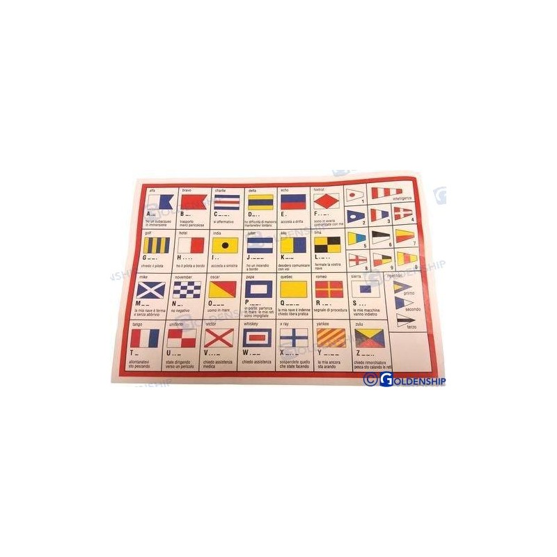 CODIGO INT. SEÑALES 30X45 C/FUNDA