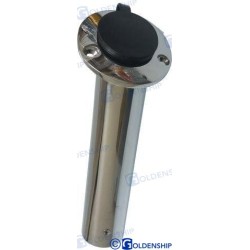 LUX-RUTENHALTER AUS EDELSTAHL - 30º