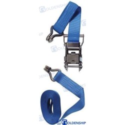 CINCHA DE AMARRE INOX 1,5 - AZUL - 6 M