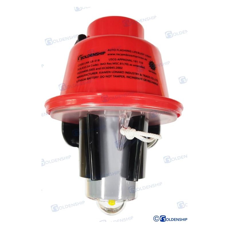 LUZ SOLAS PARA ARO SALVAVIDAS