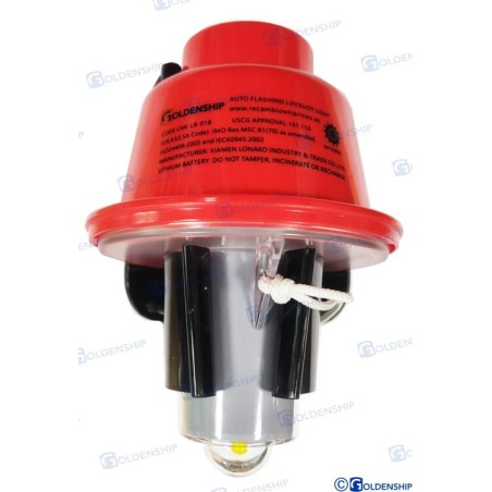 LUZ SOLAS PARA ARO SALVAVIDAS